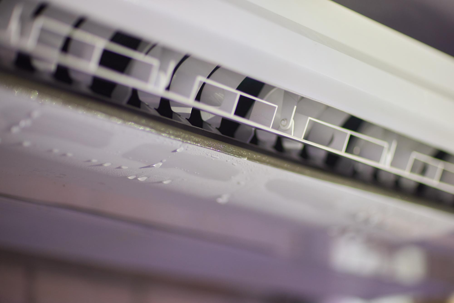ductless AC leak